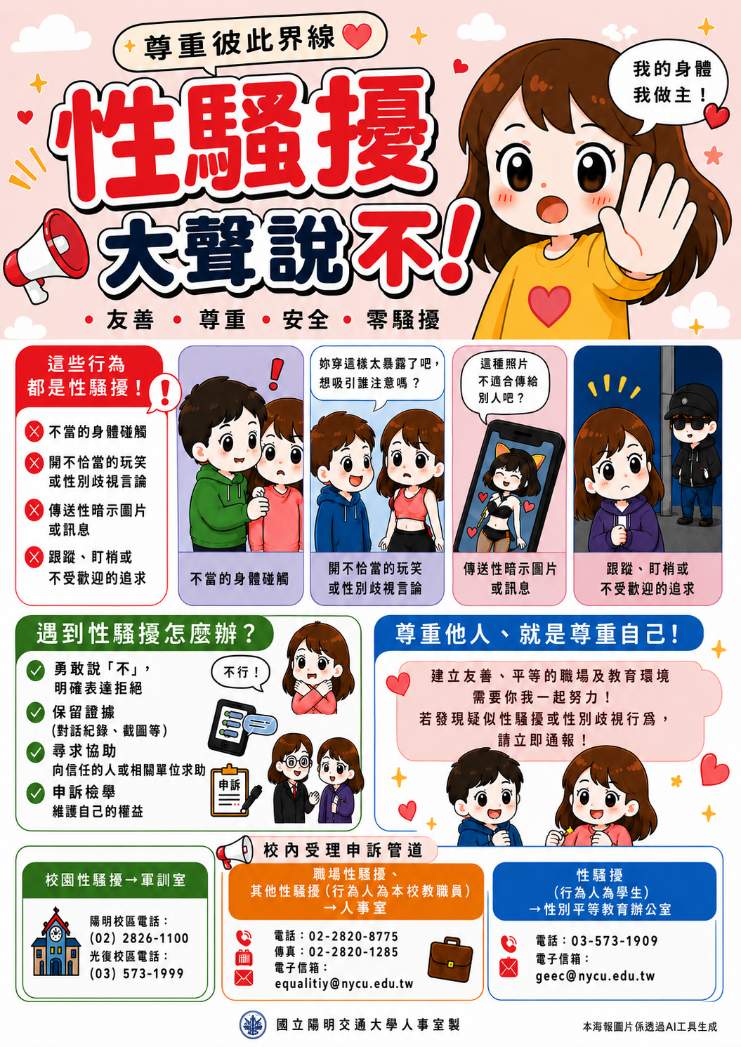 性騷防治海報